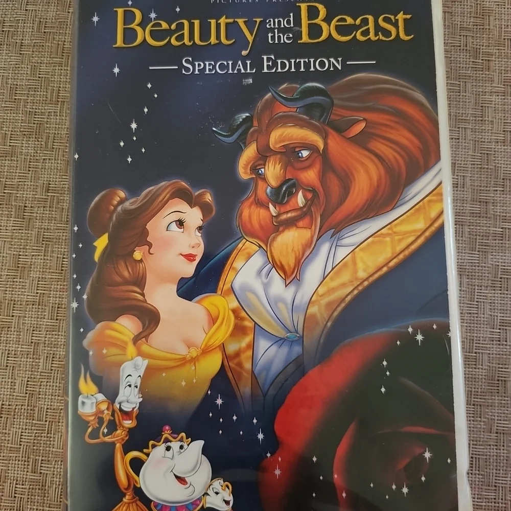 Walt Disney VHS Beauty and the Beast Special Platinum Edition